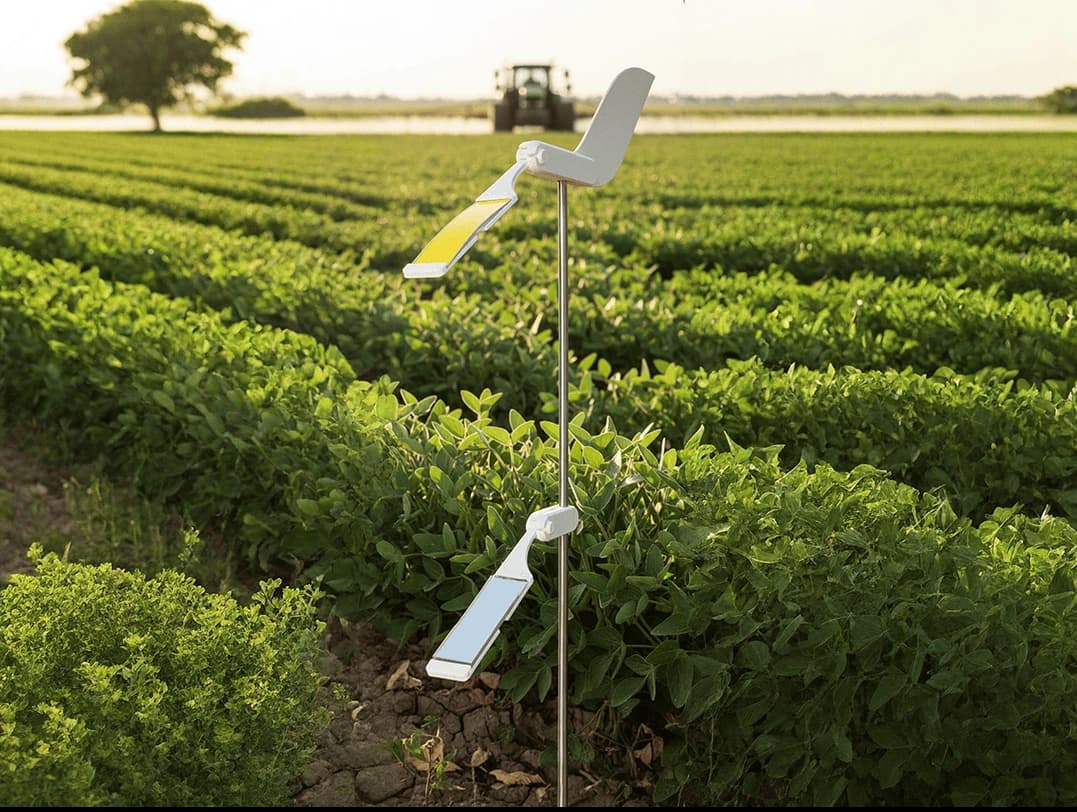 Aplicação do produto Kip Certo em lavoura verde, destacando o aumento da produtividade e a qualidade da calda nas fases vegetativas e reprodutivas.